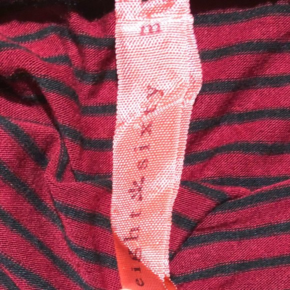 Eight Sixty black and red striped maxi skirt - Picture 3 of 4